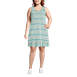 Women's Plus Size Cotton Slub Tank Dress, Front