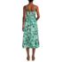 Women's Linen Sleeveless Midi Dress, Back