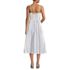 Women's Linen Sleeveless Midi Dress, Back