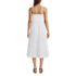 Women's Linen Sleeveless Midi Dress, Back