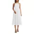 Women's Linen Sleeveless Midi Dress, Front