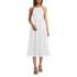 Women's Linen Sleeveless Midi Dress, Front