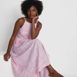 Women's Petite Linen Sleeveless Midi Dress, alternative image