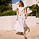 Women's Linen Sleeveless Midi Dress, alternative image