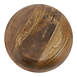 Saro Lifestyle Arrow Trim Design Enamel Wood Serving Bowl, alternative image