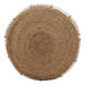 Saro Lifestyle Boho Woven Jute Cotton Floor Pouf, alternative image