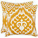 Safavieh Amiri Ikat Damask Print Decorative Throw Pillows - Set of 2, alternative image
