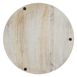 Saro Lifestyle Fluted Border Wood Charger Plates - Set of 4, alternative image