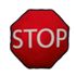 Waverly Kids Under Construction Stop Sign Decorative Throw Pillow, alternative image