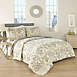 Traditions by Waverly Set In Spring 3 Piece Reversible Print Cotton Quilt Bedding Set, alternative image