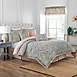 Waverly Artisanal 4 Piece Reversible Print Cotton Comforter Bedding Set, alternative image