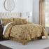 Waverly Imperial Dress Jacobean Floral Cotton Quilt Bedding Set, alternative image