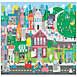 Parragon Kids Busy City 46 Piece Panoramic Jigsaw Puzzle, Back