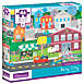 Parragon Kids Busy City 46 Piece Panoramic Jigsaw Puzzle, Front