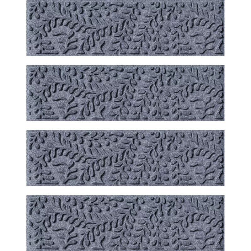 Matterly 8.5" x 30" Boxwood Waterhog® Stair Treads - Set of 4, alternative image