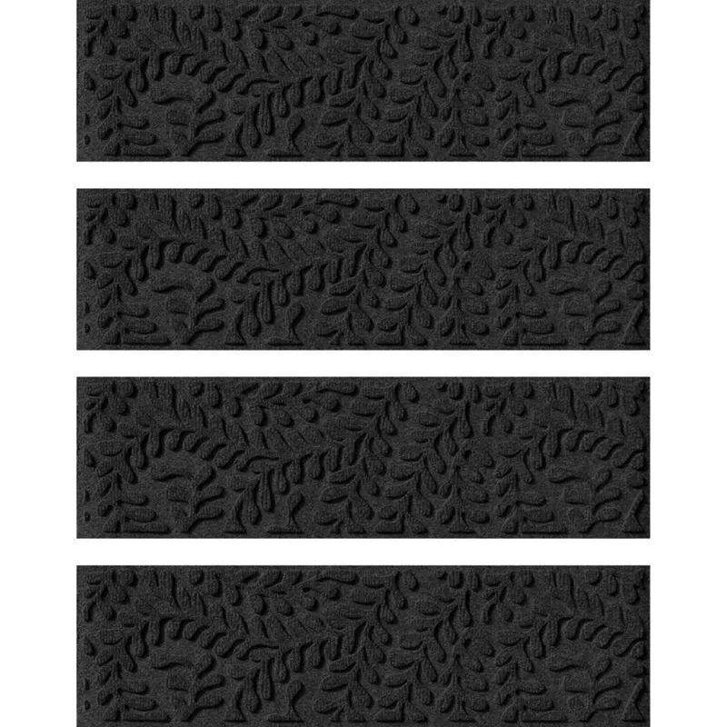 Matterly 8.5" x 30" Boxwood Waterhog® Stair Treads - Set of 4, alternative image