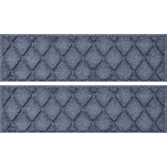 Matterly 8.5" x 30" Argyle Waterhog® Stair Treads - Set of 4 - primary