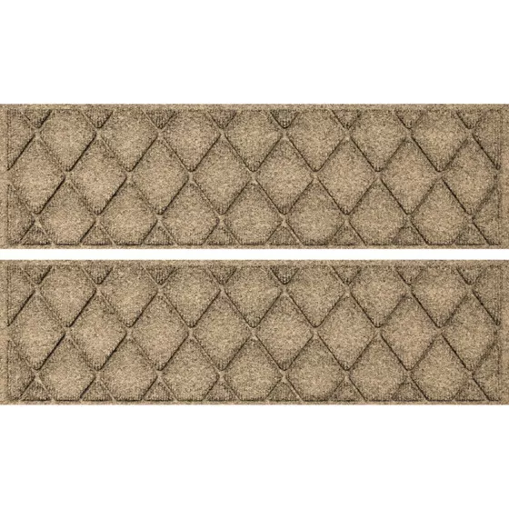 Matterly 8.5" x 30" Argyle Waterhog® Stair Treads - Set of 4 - primary