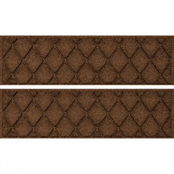 Matterly 8.5" x 30" Argyle Waterhog® Stair Treads - Set of 4 - primary