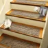 Matterly 8.5" x 30" Brittany Leaf Waterhog® Stair Treads - Set of 4, alternative image