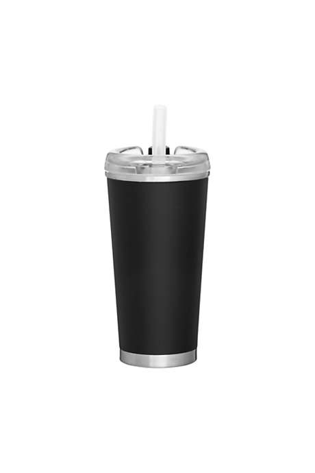 24oz Brooklyn Custom Logo Stainless Steel Insulated Tumbler with Straw