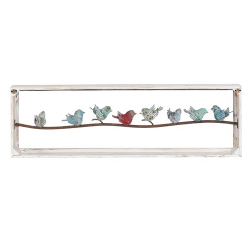 Wooden Bird Wall Art Lands' End