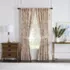 Waverly Mudan Light Filtering Cotton Rod Pocket Window Panel Curtains, alternative image