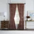 Waverly Tabriz Light Filtering Cotton Rod Pocket Window Panel Curtains, alternative image