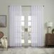 Waverly Indochina Sheer Motif Rod Pocket Single Window Panel Curtain, alternative image