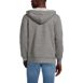 Men's Sherpa Lined Waffle Full Zip Hoodie, Back