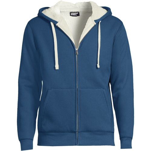 Sweat capuche zippé doublé polaire sherpa