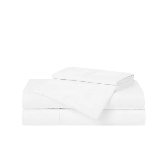 Cannon Solid Cotton Percale Sheet Set - primary
