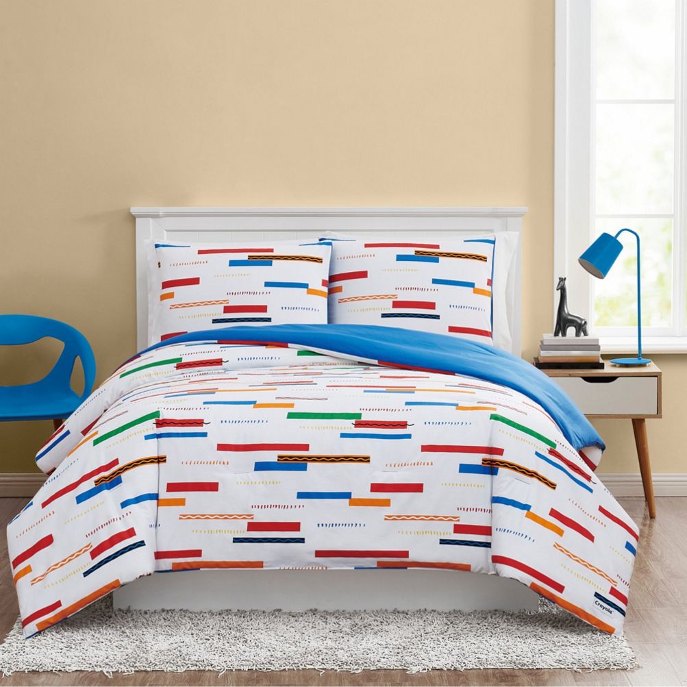 boys striped bedding