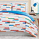 Crayola Kids Serpentine Stripe Cotton Percale Comforter Set, alternative image