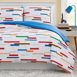 Crayola Kids Serpentine Stripe Cotton Percale Comforter Set, alternative image