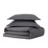 Cannon Solid Cotton Percale Duvet Cover Set, alternative image