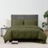 Cannon Solid Cotton Percale Duvet Cover Set, alternative image