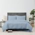 Cannon Solid Cotton Percale Duvet Cover Set, alternative image