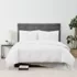 Cannon Solid Cotton Percale Duvet Cover Set, alternative image