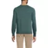 Men's Fine Gauge Cotton Crew Neck Sweater, Back