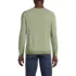 Men's Fine Gauge Cotton Crew Neck Sweater, Back