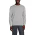 Men's Fine Gauge Cotton Crew Neck Sweater, Front