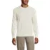 Men's Fine Gauge Cotton Crew Neck Sweater, Front
