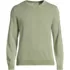 Men's Fine Gauge Cotton Crew Neck Sweater, Front
