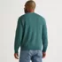 Men's Fine Gauge Cotton Crew Neck Sweater, Back