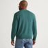 Men's Fine Gauge Cotton Crew Neck Sweater, Back