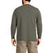 Men's Big and Tall Long Sleeve Comfort-First Thermal Waffle Henley, Back