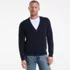 Men's Fine Gauge Cotton Cardigan, Front