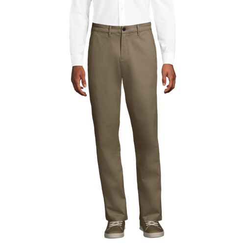  Lands' End Ultimativ-chino In Wunschlänge, Classic Fit, Herren, Größe:48-50 Regular, Beige, Baumwolle/elasthan/polyester, By Lands' End 
