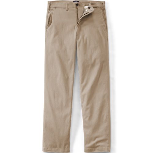  Lands' End Ultimativ-chino In Wunschlänge, Classic Fit, Herren, Größe:48-50 Regular, Beige, Baumwolle/elasthan/polyester, By Lands' End 